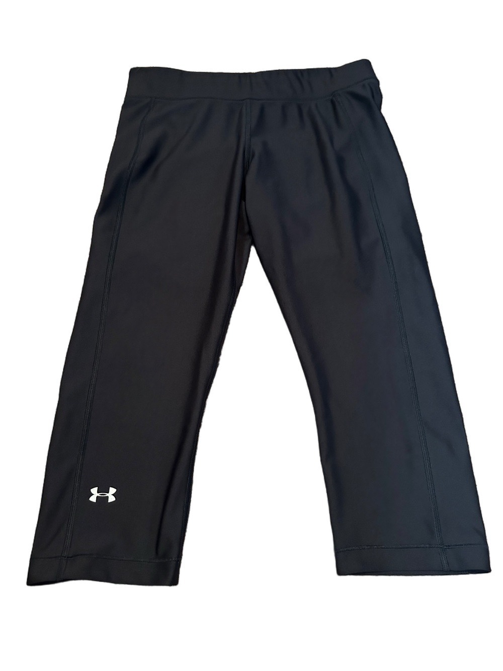 Under Armour Black Capri Leggings Large